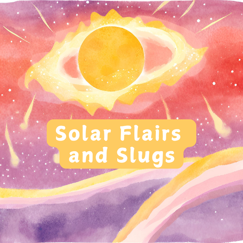 Solar Flairs and Slugs