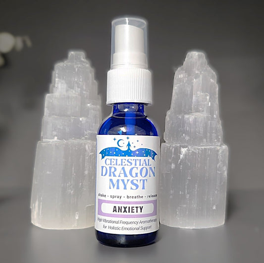 Anxiety - Celestial Dragon Myst Aromatherapy Spray - 2 ounce - Organic