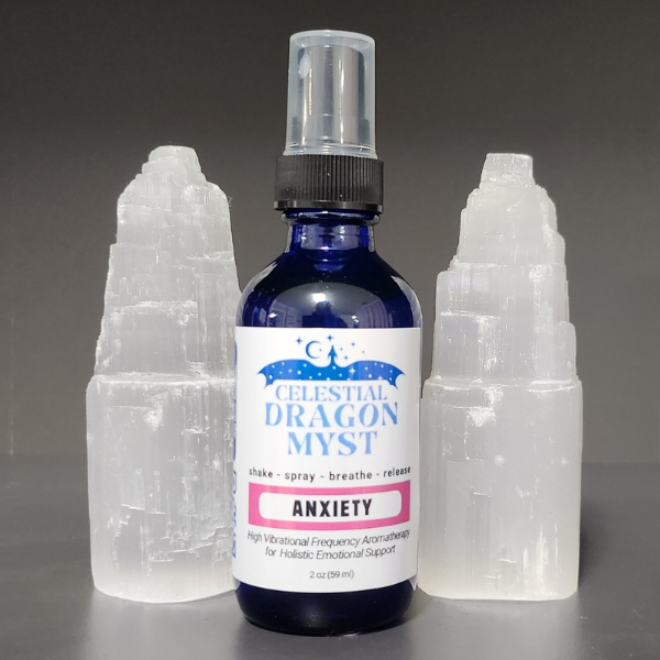 Release ANXIETY - Celestial Dragon Myst Aromatherapy Spray - 2 ounce - Organic