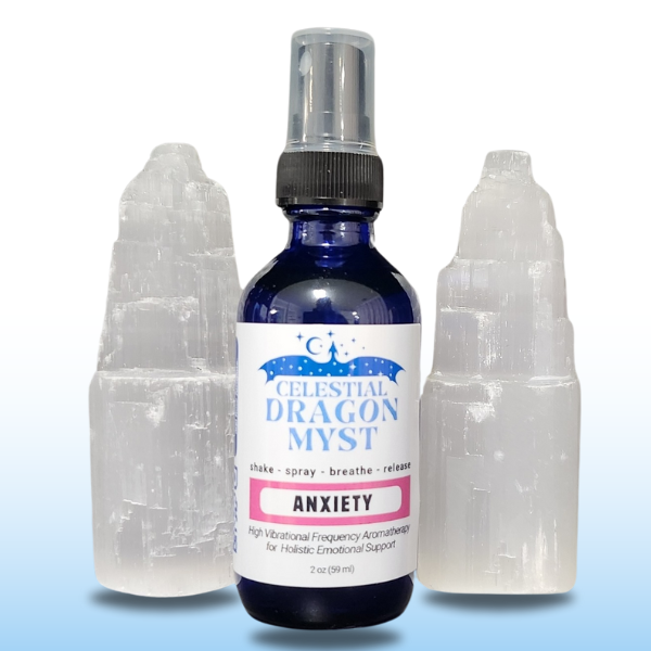 Release ANXIETY - Celestial Dragon Myst Aromatherapy Spray - 2 ounce - Organic