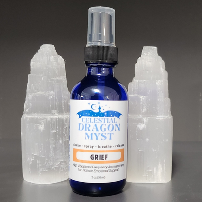 Release GRIEF - Celestial Dragon Myst Aromatherapy Spray - 2 ounce - Organic