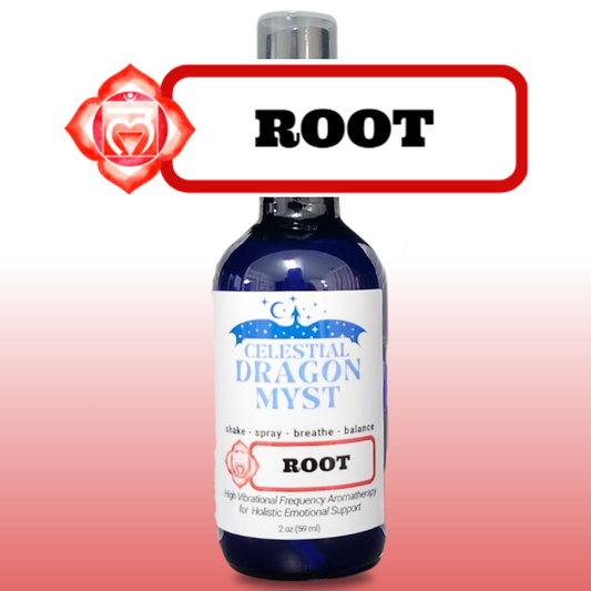 Root Chakra - Celestial Dragon Myst Aromatherapy Spray - 2 ounce - Organic