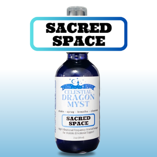 Sacred Space - Celestial Dragon Myst Aromatherapy Spray - 2 ounce - Organic