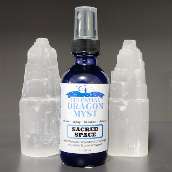 Sacred Space - Celestial Dragon Myst Aromatherapy Spray - 2 ounce - Organic