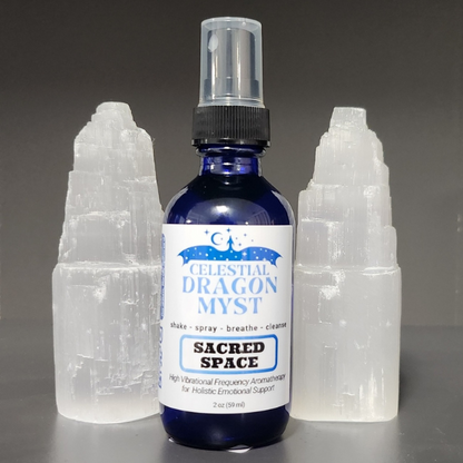 Sacred Space - Celestial Dragon Myst Aromatherapy Spray - 2 ounce - Organic