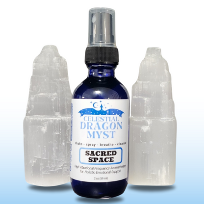 Sacred Space - Celestial Dragon Myst Aromatherapy Spray - 2 ounce - Organic